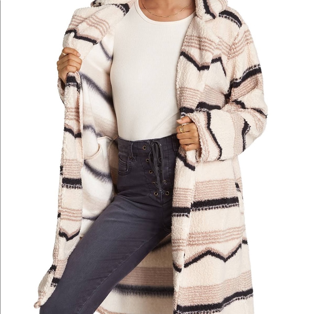 Billabong Montreal teddy bear jacket
